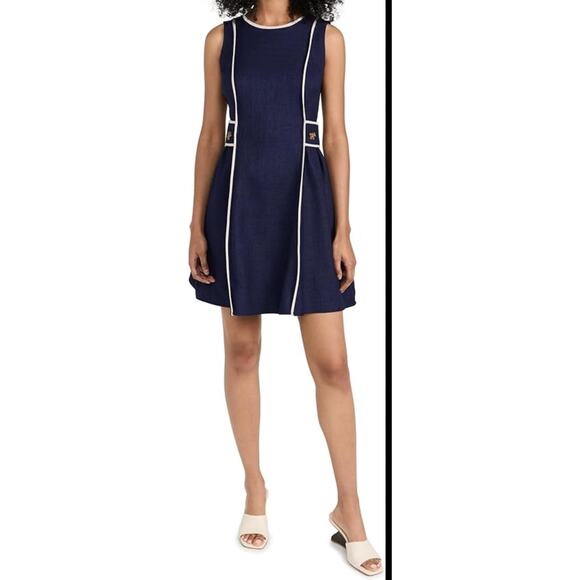 Shoshanna Samara‎ Dress in Navy size 6 $398 NEW - Picture 1 of 6